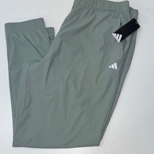🔥Adidas Light Gray Athletic Pants Sz Xlarge New